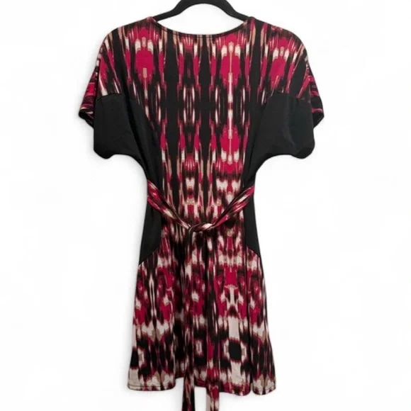 Charlotte Russe Black and Red Patterned Mini Dress - Picture 8 of 8